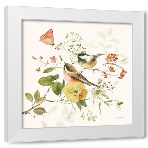 Blessed by Nature VI White Modern Wood Framed Art Print by Audit, Lisa