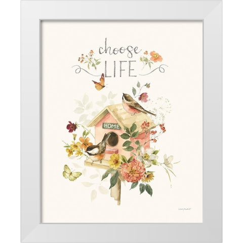 Blessed by Nature XV White Modern Wood Framed Art Print by Audit, Lisa