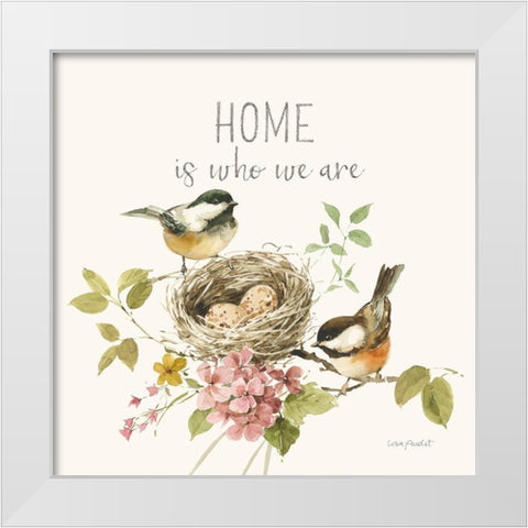 Blessed by Nature XVII White Modern Wood Framed Art Print by Audit, Lisa