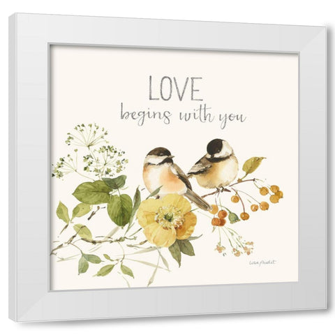 Blessed by Nature XIX White Modern Wood Framed Art Print by Audit, Lisa