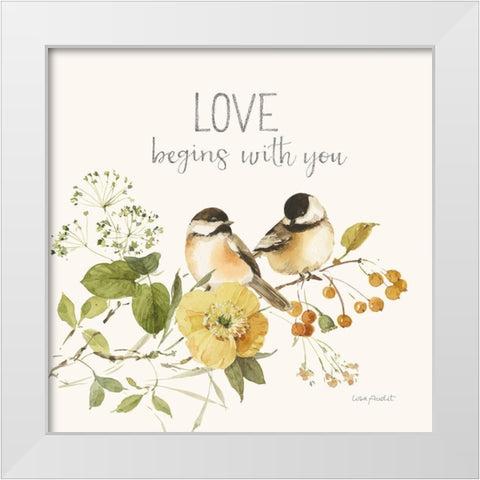 Blessed by Nature XIX White Modern Wood Framed Art Print by Audit, Lisa