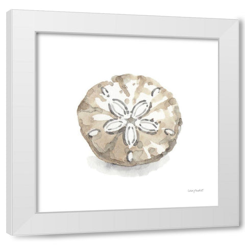 Blue Escape Coastal 07 White Modern Wood Framed Art Print by Audit, Lisa