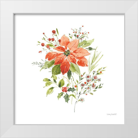 Christmas Forever V White Modern Wood Framed Art Print by Audit, Lisa