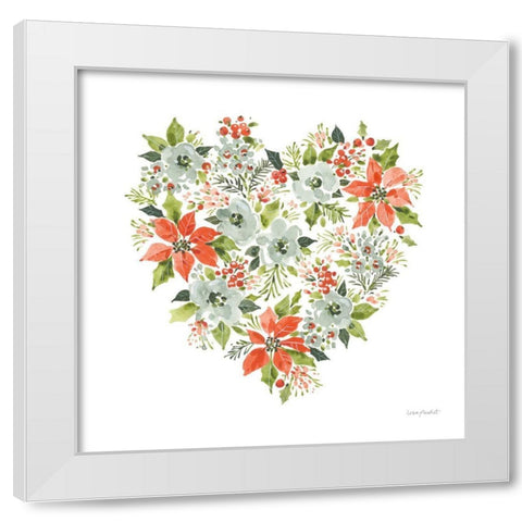 Christmas Forever VII White Modern Wood Framed Art Print by Audit, Lisa
