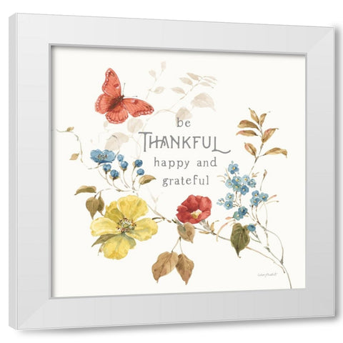 Countryside VII White Modern Wood Framed Art Print by Audit, Lisa