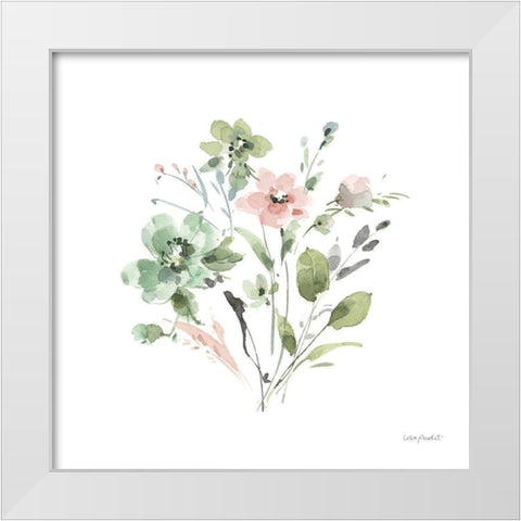 Inner Garden 02 White Modern Wood Framed Art Print by Audit, Lisa