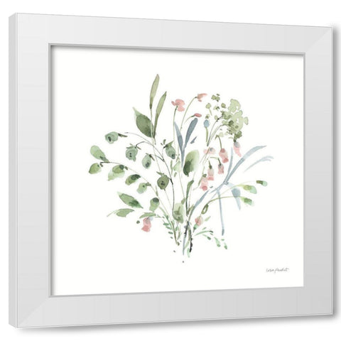 Inner Garden 04 White Modern Wood Framed Art Print by Audit, Lisa