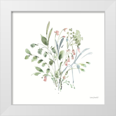 Inner Garden 04 White Modern Wood Framed Art Print by Audit, Lisa