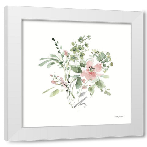 Inner Garden 05 White Modern Wood Framed Art Print by Audit, Lisa