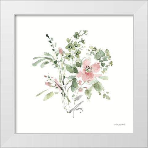 Inner Garden 05 White Modern Wood Framed Art Print by Audit, Lisa