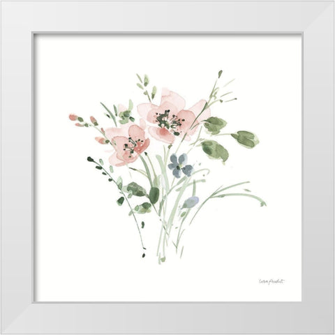 Inner Garden 07 White Modern Wood Framed Art Print by Audit, Lisa
