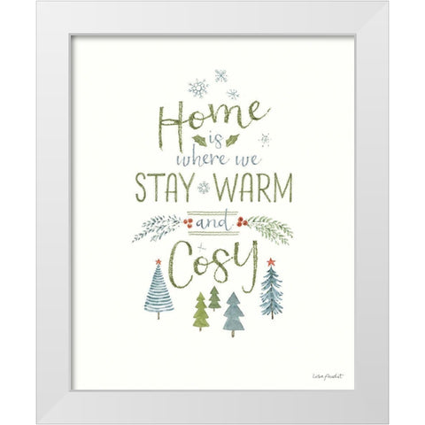 Jolly Gnomes XVI White Modern Wood Framed Art Print by Audit, Lisa