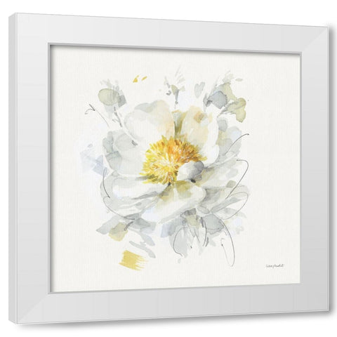 Luminescence 02 White Modern Wood Framed Art Print by Audit, Lisa
