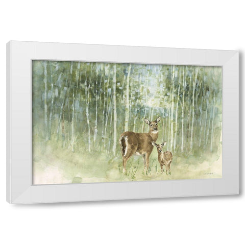 Natures Call I White Modern Wood Framed Art Print by Audit, Lisa
