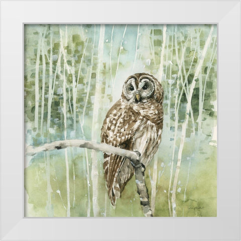 Natures Call III White Modern Wood Framed Art Print by Audit, Lisa