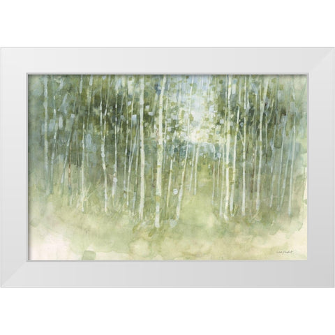 Natures Call IV White Modern Wood Framed Art Print by Audit, Lisa
