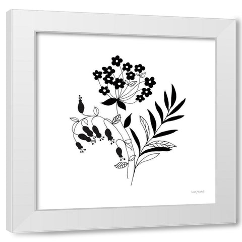 Night And Day 02 White Modern Wood Framed Art Print by Audit, Lisa