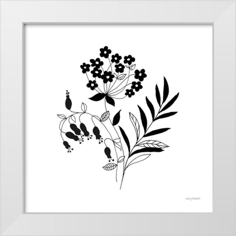 Night And Day 02 White Modern Wood Framed Art Print by Audit, Lisa