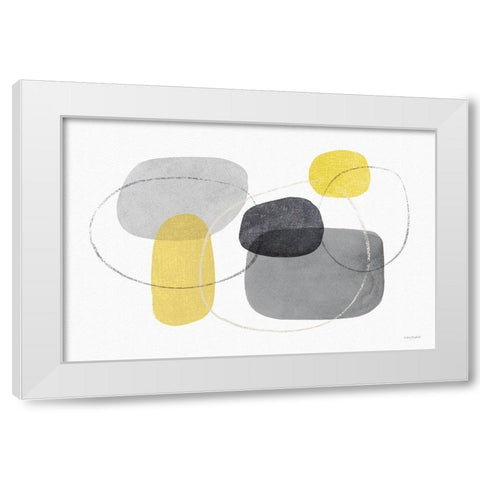 Radiance 01 White Modern Wood Framed Art Print by Audit, Lisa