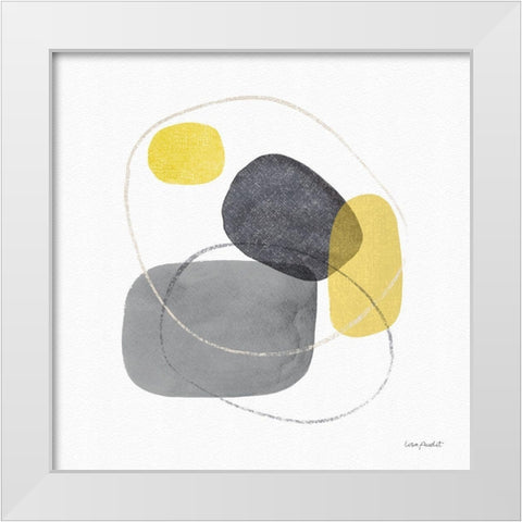 Radiance 03 White Modern Wood Framed Art Print by Audit, Lisa