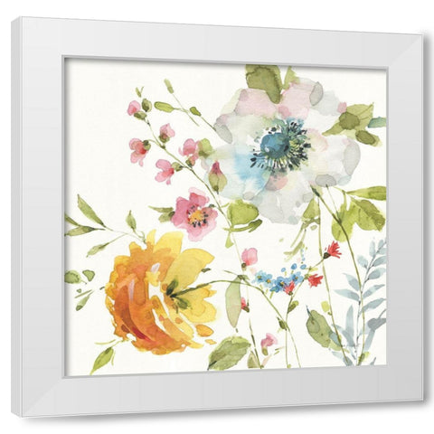 Shine Bright IV White Modern Wood Framed Art Print by Audit, Lisa