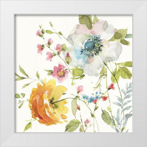 Shine Bright IV White Modern Wood Framed Art Print by Audit, Lisa