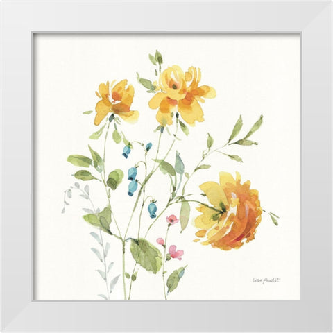 Shine Bright VII White Modern Wood Framed Art Print by Audit, Lisa