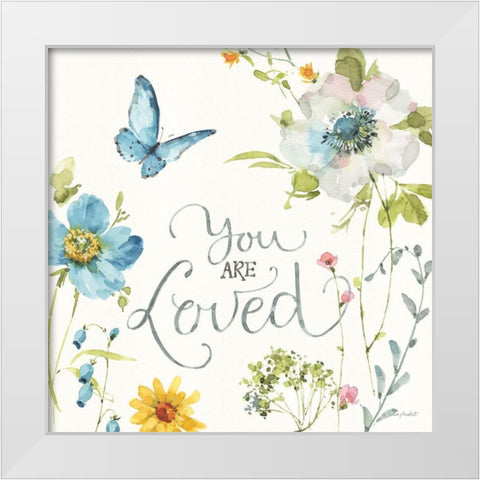 Shine Bright XI White Modern Wood Framed Art Print by Audit, Lisa