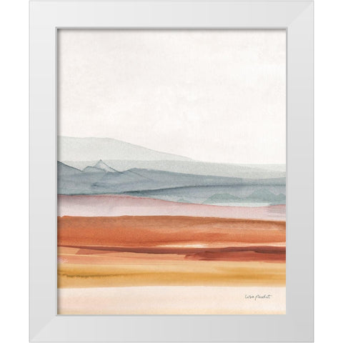 Sierra Hills 03 White Modern Wood Framed Art Print by Audit, Lisa