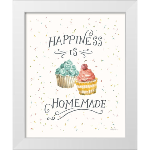 Sweet Little Pleasures VI White Modern Wood Framed Art Print by Audit, Lisa