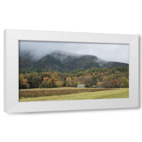 The Homestead White Modern Wood Framed Art Print by Head, Danny