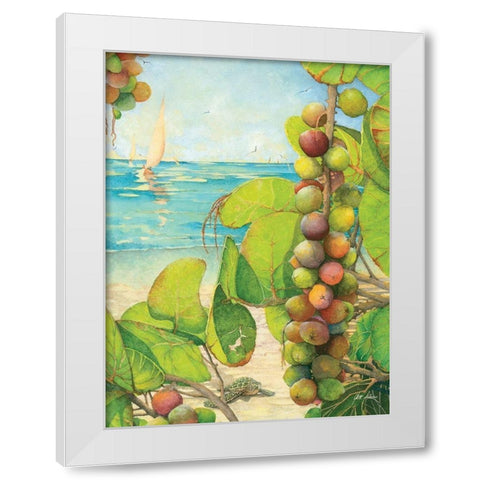 Coming Home White Modern Wood Framed Art Print by Rizzo, Gene