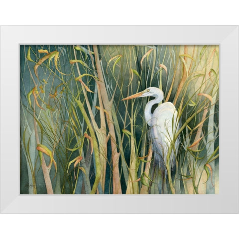 Afternoon Delight White Modern Wood Framed Art Print by Rizzo, Gene