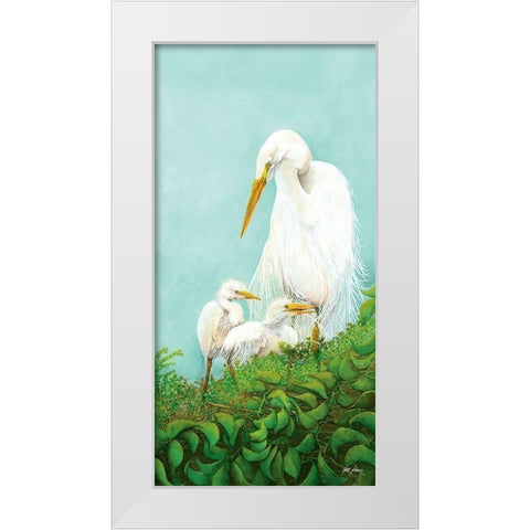 Fly - You Kiddin White Modern Wood Framed Art Print by Rizzo, Gene