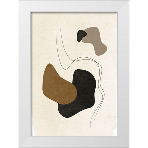 Mystique No.1 White Modern Wood Framed Art Print by Ratcliffe, Tiffany