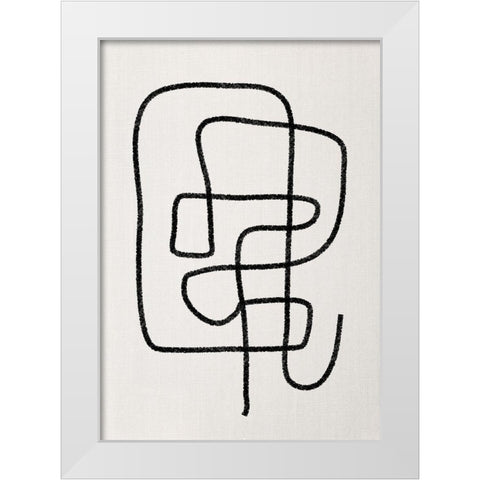 Abozzo White Modern Wood Framed Art Print by Ratcliffe, Tiffany