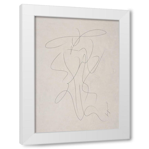 Tropez White Modern Wood Framed Art Print by Ratcliffe, Tiffany
