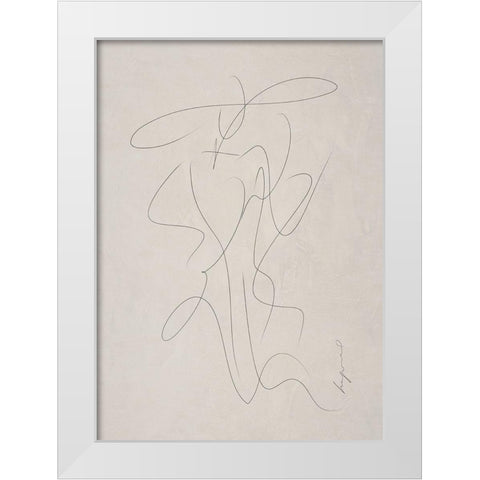 Tropez White Modern Wood Framed Art Print by Ratcliffe, Tiffany