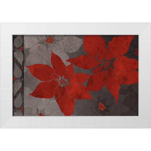 Nuit de Noel I White Modern Wood Framed Art Print by Art Licensing Studio