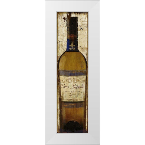 European Sample II-b White Modern Wood Framed Art Print by Art Licensing Studio