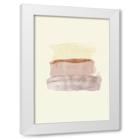 Water flow 5 White Modern Wood Framed Art Print by Art Licensing Studio
