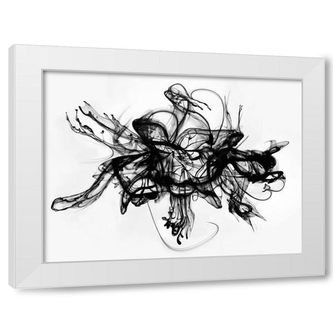 Alchemy White Modern Wood Framed Art Print by Heine, Ben