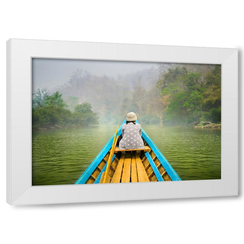 Destiny Thailand - 127 White Modern Wood Framed Art Print by Heine, Ben