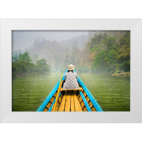 Destiny Thailand - 127 White Modern Wood Framed Art Print by Heine, Ben