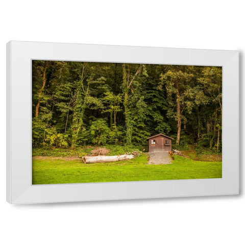 Dinant 1 White Modern Wood Framed Art Print by Heine, Ben