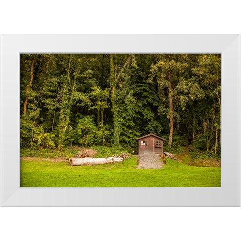Dinant 1 White Modern Wood Framed Art Print by Heine, Ben