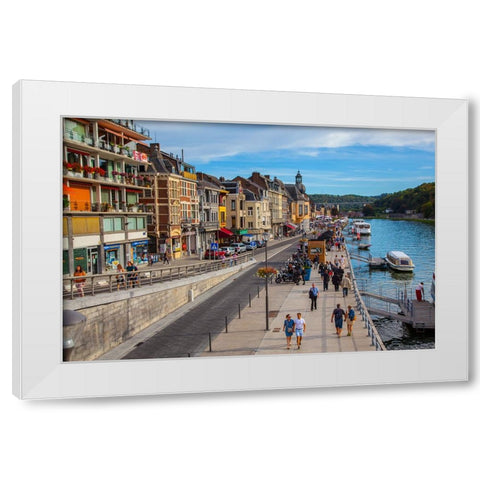 Dinant 5 White Modern Wood Framed Art Print by Heine, Ben