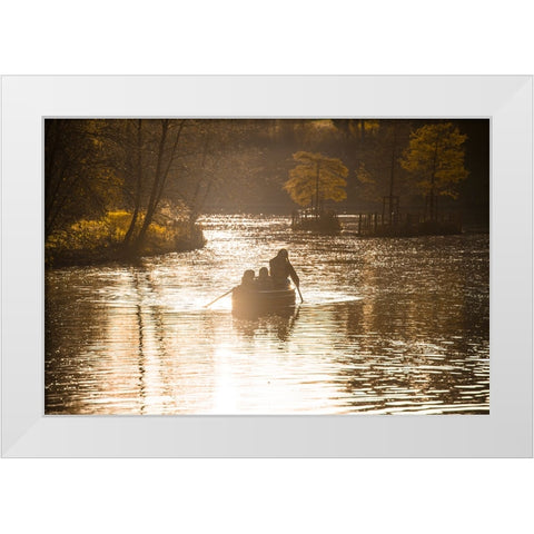 Dinant 6 White Modern Wood Framed Art Print by Heine, Ben