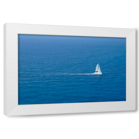 Miniature - 4 White Modern Wood Framed Art Print by Heine, Ben