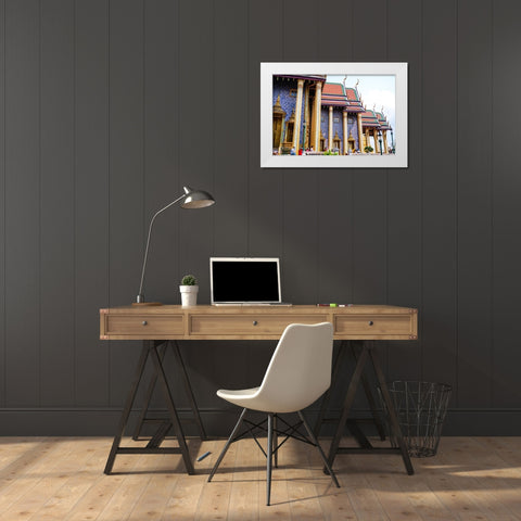 Thailand - 24 White Modern Wood Framed Art Print by Heine, Ben